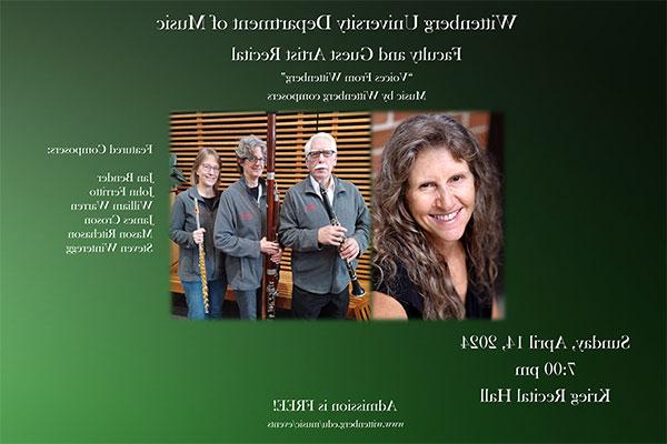 Student Artist Recital Flyer