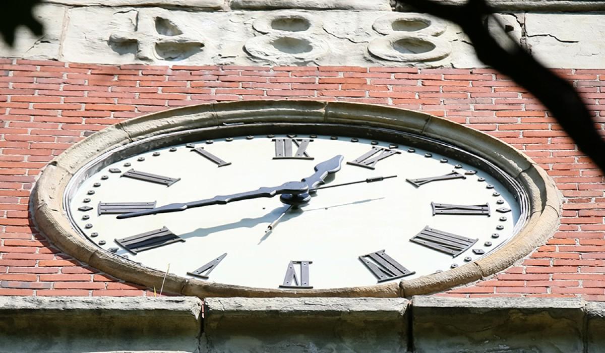 Detail in brick on Recitation Hall