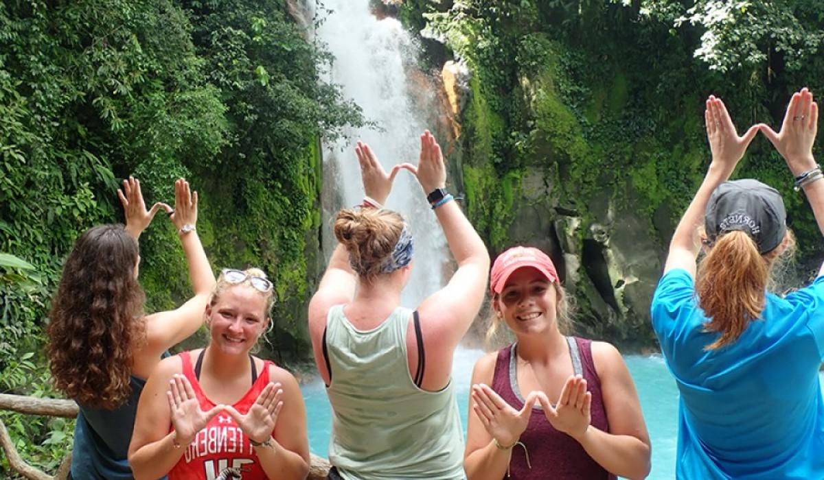 Students in Costa Rica