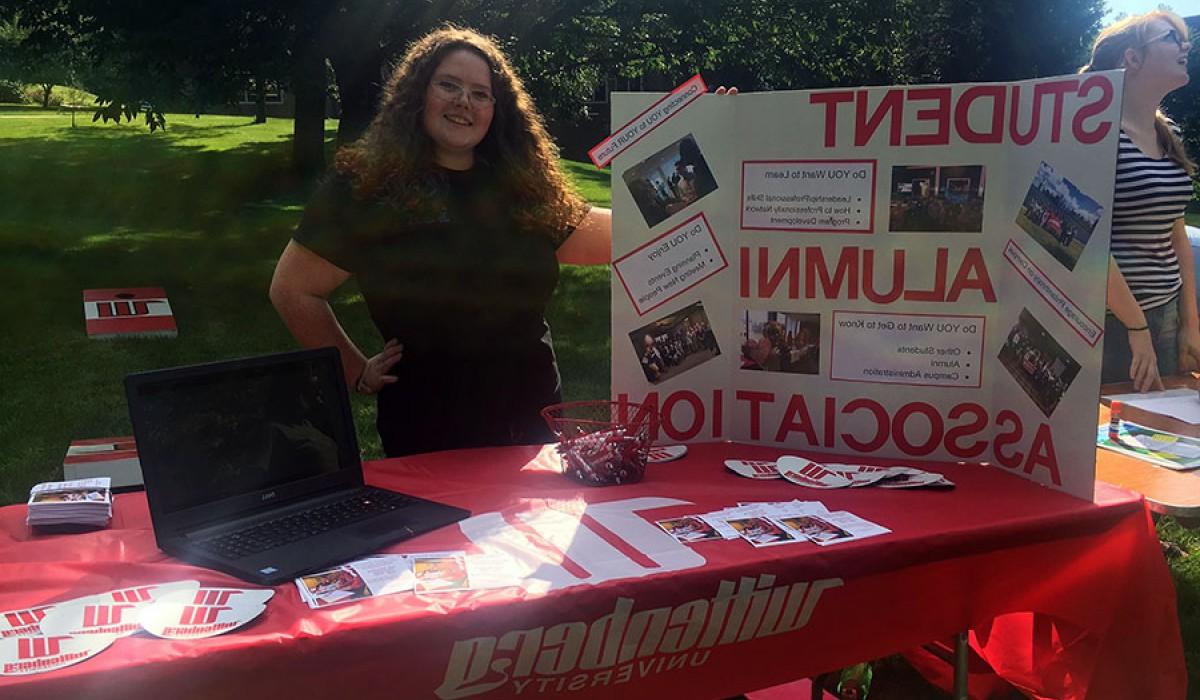 Student Activity Fair Display Table