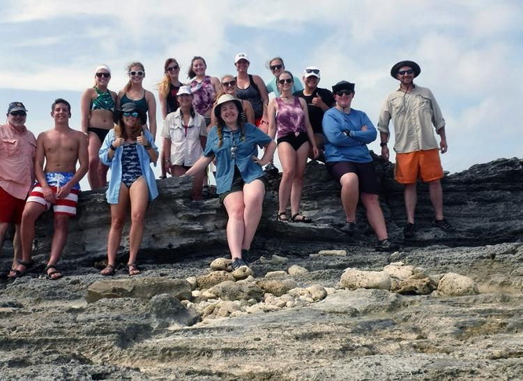 The whole squad at Blackwood Bay