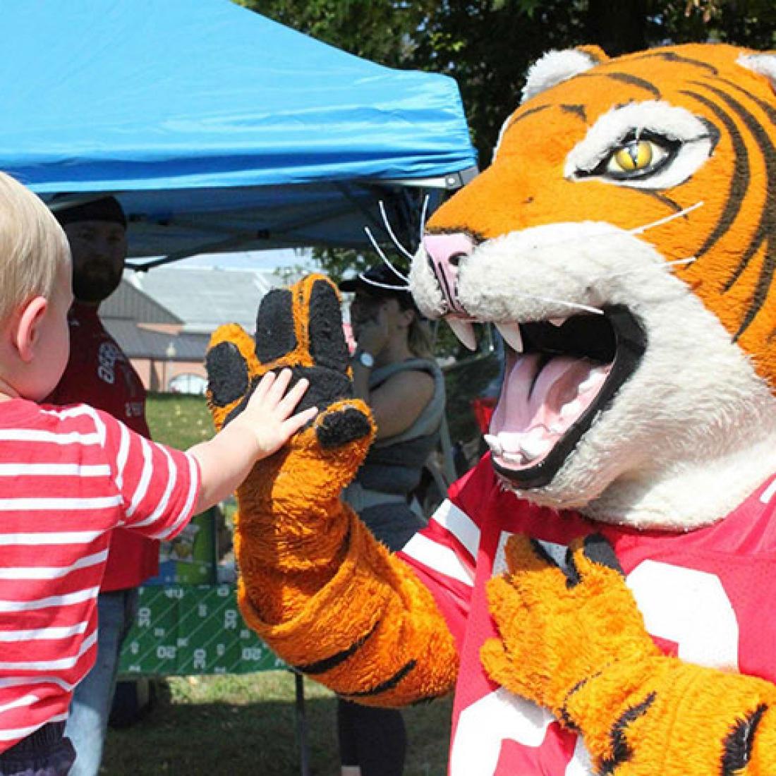 Wittenberg's Ezry the Tiger